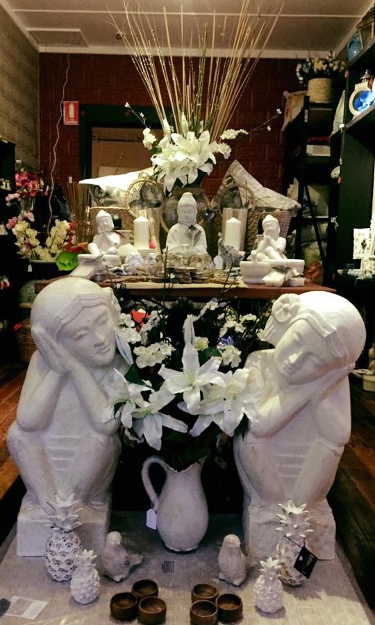 Tall statues